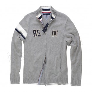 TOMMY HILFIGER MESKI SWETER NA ZAMEK r. L